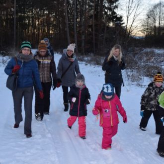 Winterwanderung unserer TVW Handballkinder Winterwanderung unserer TVW Handballkinder