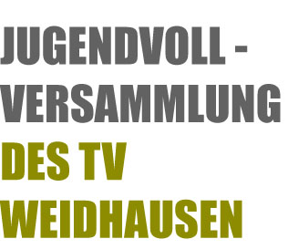 Wir laden zur Jugendvollversammlung Wir laden zur Jugendvollversammlung