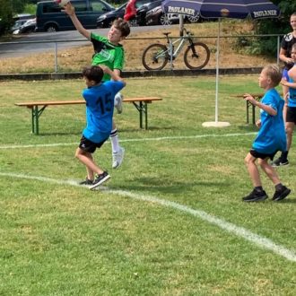 Minihandball Rasenturnier in Ahorn