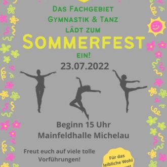Sommerfest Gymnastik und Tanz Sommerfest Gymnastik und Tanz