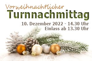 Vorweihnachtlicher Turnnachmittag am 10. Dezember 2022