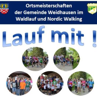 Auf geht’s! OM Waldlauf und Nordic Walking!