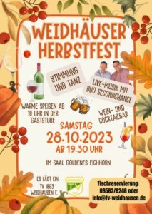 Weidhäuser Herbstfest