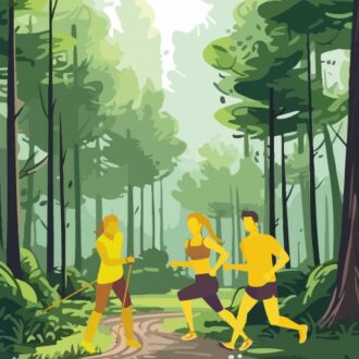OM Waldlauf und Nordic Walking