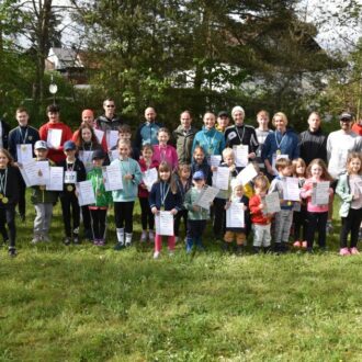 Neuer Teilnehmerrekord bei den Ortsmeisterschaften im Waldlauf und Nordic Walking 2024