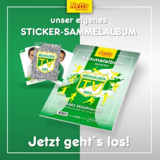 Endlich – das TVW-Stickeralbum kommt am 29.03.2025!