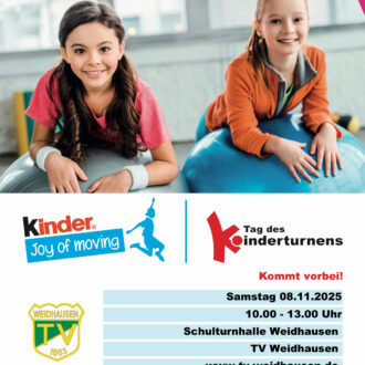 Tag des Kinderturnens am 08.11.2025 Tag des Kinderturnens am 08.11.2025
