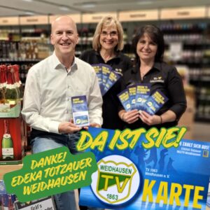 EDEKA-Totzauer und die TVW-Vereinskarte
