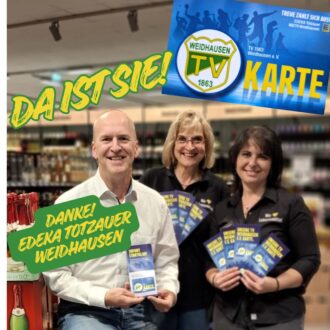 Die EDEKA-TVW-Karte ist da! Die EDEKA-TVW-Karte ist da!